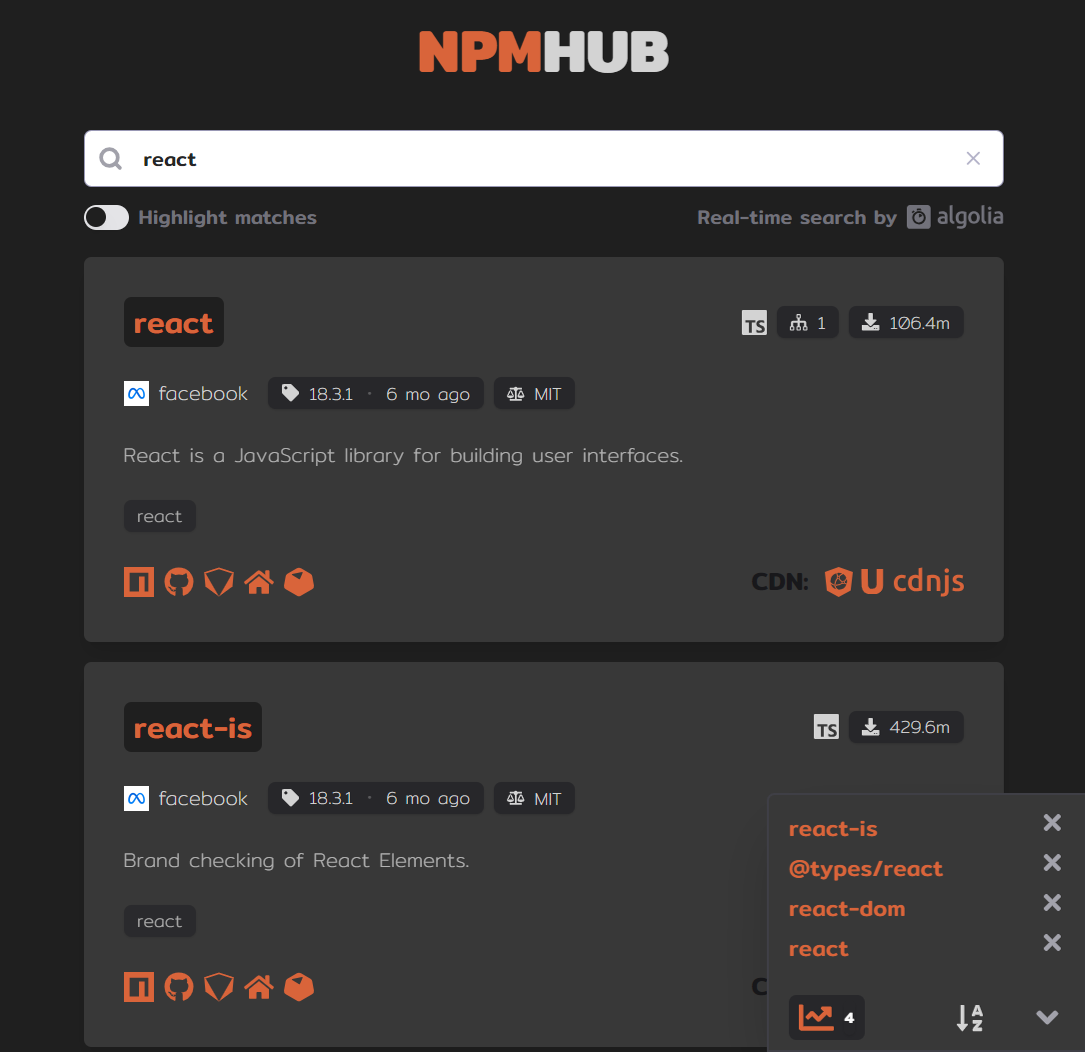 NPMHUB